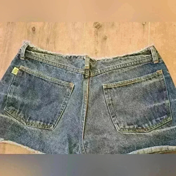 2000's Jean Shorts Original Threads Raw Hem Waist - Picture 9 of 13